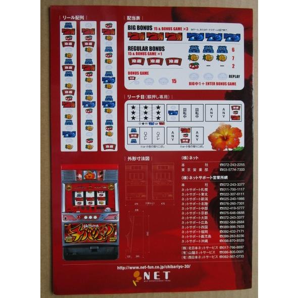 ※※ チバリヨ沖縄-30　ネット　SLOT【パチスロ実機/パンフレット/チラシ】2-2　レトロ 懐かしの名機　 |  | 03