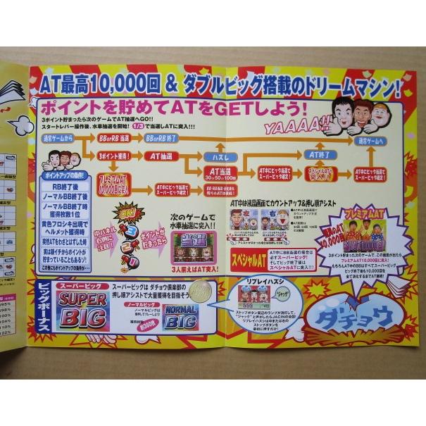 ※※ ダチョウ倶楽部G　三共/大同　SLOT【パチスロ実機/パンフレット/チラシ】1-2　レトロ 懐かしの名機　 |  | 02
