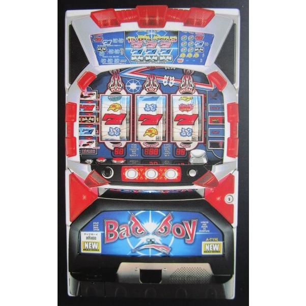 ※※ バッドボーイ　三共/大同　SLOT【パチスロ実機/パンフレット/チラシ】1-3　レトロ 懐かしの名機　 | 