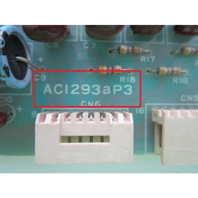 ▲▲ AC1293a-P3　II型　集中端子基盤【実機の交換用基盤】動作チェック済み　中古品　参考画像 |  | 01