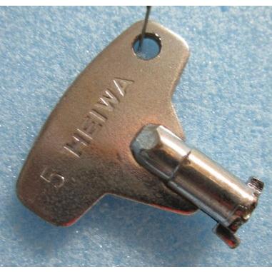 平和/HEIWA 純正:5 ドアキー パチンコ実機用【鍵,かぎ,カギ】現物画像