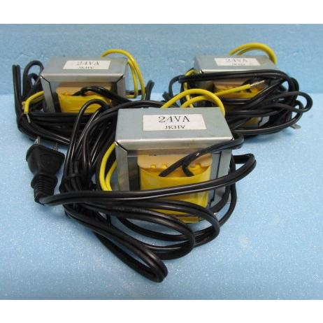 △△ 24VA/1A=100V/24V 3個セット 小型【トランス/変圧器