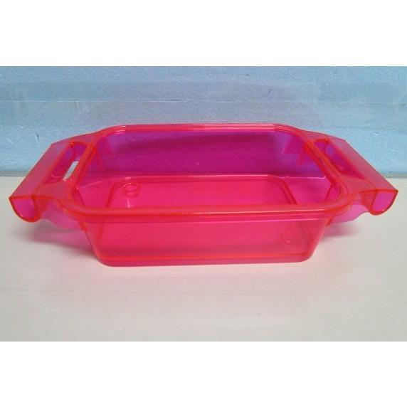 ▲▲ ピンクのドル箱1個：玉入れ/コイン箱　短期間使用の中古品　凡そのサイズ：32cm×18cm×7cm(1700pcs) |  | 01