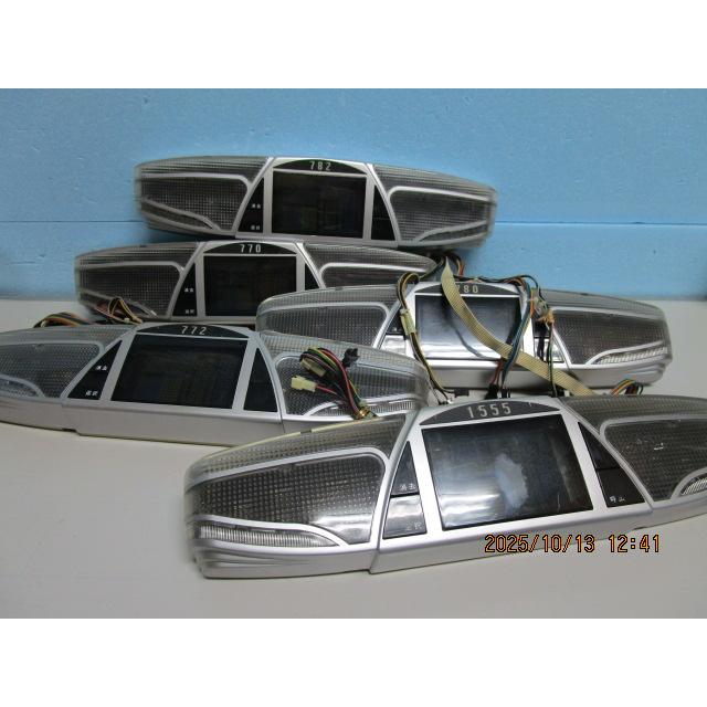 ▲▲ デー太郎ランプ5S　5台セット　差枚数表示機能付き　大一電機　パチスロ実機用データーカウンター【動作チェック済み】取り付け簡単 | 