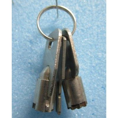 ※※ アペック701S/沖縄仕様　ドアー/リセット/設定の3本セット　サミー工業　パチスロ実機用【鍵,かぎ,カギ】(参考画像) | 