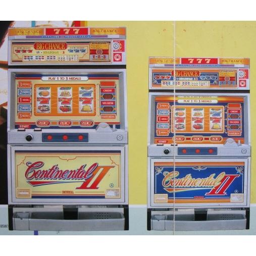 ※※ コンチネンタルII　3.2号機　SLOT　アルゼ系/ユニバーサル 幅-4【パチスロ実機/パンフレット/チラシ】テープ跡/破れあり | 