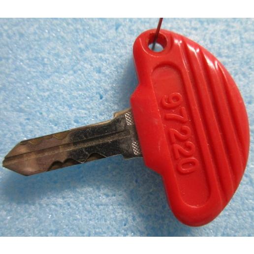 ※※ 純正:97220/赤　(1)　ドアキー　アルゼ系/ユニバーサル　パチスロ実機用【鍵,かぎ,カギ】現物画像 | 