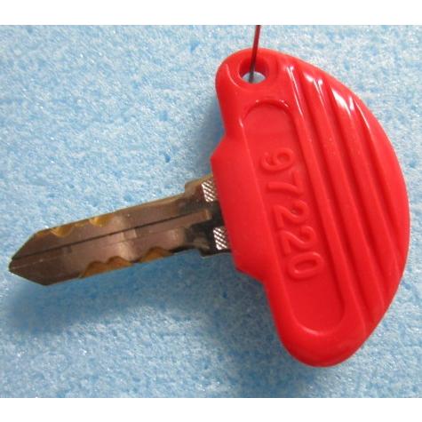 ※※ 純正:97220/赤　(2)　ドアキー　アルゼ系/ユニバーサル　パチスロ実機用【鍵,かぎ,カギ】現物画像 | 