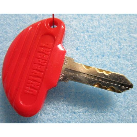 ※※ 純正:97220/赤　(2)　ドアキー　アルゼ系/ユニバーサル　パチスロ実機用【鍵,かぎ,カギ】現物画像 |  | 01