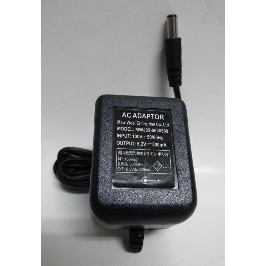 ★★ No-2　 MWJ35-0630300　DC6.3V/300mA⇔AC100V　エンポリオ【PSE承認マーク付】変圧器【 電源 トランス アダプタ 】 |  | 02