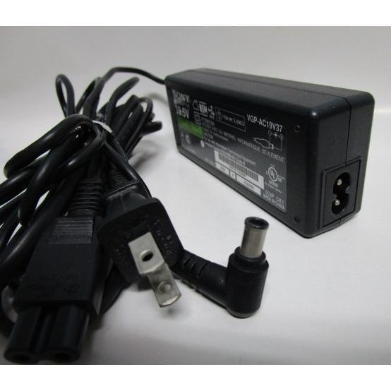 ★★ No-8　 VGP-AC-19V37　DC19.5V/3.9A⇔AC100V-240V　ソニー【PSE承認マーク付】変圧器【 電源 トランス アダプタ 】 |  | 03