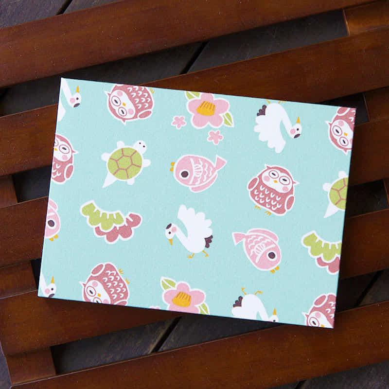 HollyHock 見開き御朱印帳 かわいい縁起物 : 御朱印帳専門店HollyHock