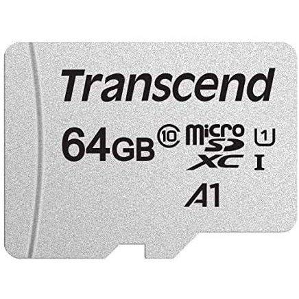 トランセンド microSDカード TS64GUSD300S-A 64GB アダプター付 U1 UHS-I MicroSDメモリーカード 【2021 新作】