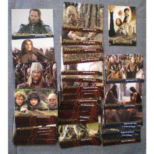 ロードオブザリング 2つの塔 トレカ 72枚カードコンプリートセット