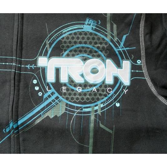 トロン・レガシー TRON ディズニー フード付きパーカー（在庫M