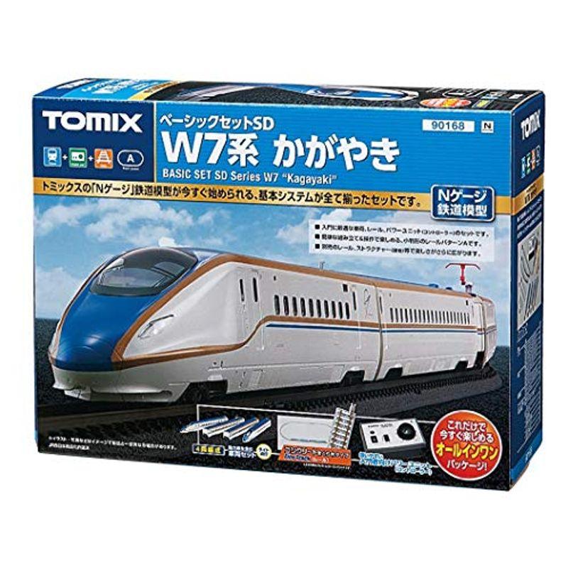 T0MIX Nゲージ ベーシックセットSD W7系 かがやき 90168 鉄道模型 入門セット