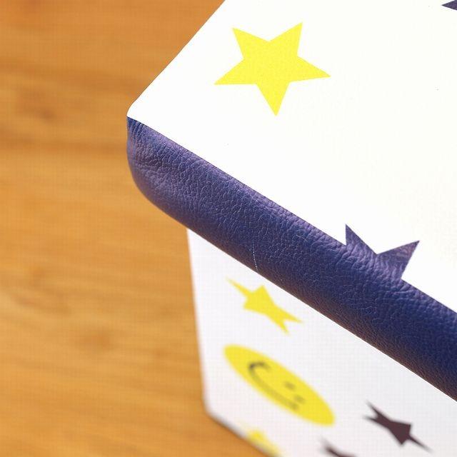 収納ボックス＆スツール 収納BOX スタースマイル にこちゃん