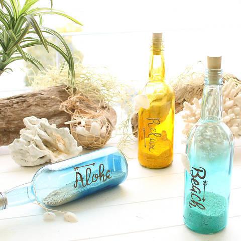 50 Off ハワイアン 雑貨 インテリア ハワイアン雑貨 グラデーショボトル Babylonrooftop Com Au