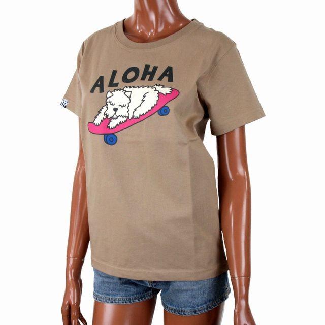 Tシャツ 半袖 レディース ハワイアン 雑貨 ハワイアン雑貨 Surf S Up レディース L ベージュ 2su2st102 サーフズ アップ メール便対応可 サーフブランド 2su2st102beg ハワイアン雑貨 Holoholo 通販 Yahoo ショッピング