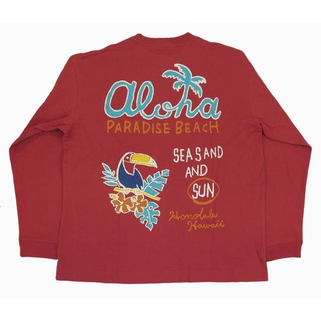 長袖 Tシャツ ビッグtシャツ メンズ アロハメイド サーフブランド メンズ レッド ハワイアン雑貨 ハワイアン 雑貨 アメカジ 211ma1lt025 211ma1lt025red ハワイアン雑貨 Holoholo 通販 Yahoo ショッピング