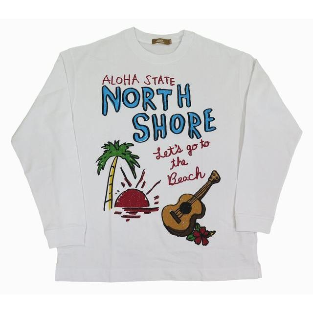 長袖 Tシャツ ビッグtシャツ メンズ アロハメイド サーフブランド メンズ ホワイト ハワイアン雑貨 ハワイアン 雑貨 アメカジ 211ma1lt027 211ma1lt027wht ハワイアン雑貨 Holoholo 通販 Yahoo ショッピング