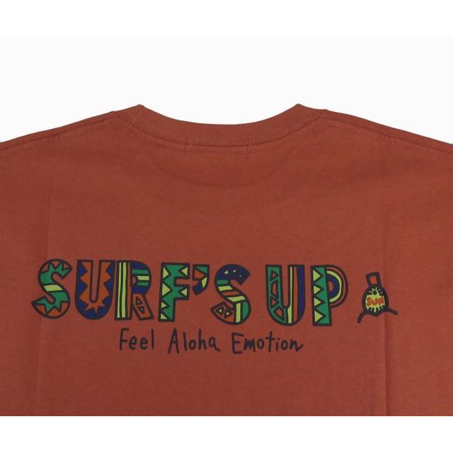 半袖 Tシャツ メンズ サーフズアップ Tシャツ (メンズ/オレンジ) ハワイアン雑貨 SURF'S UP サーフブランド  :212SU1ST154ORG:ハワイアン雑貨 holoholo - 通販 - Yahoo!ショッピング