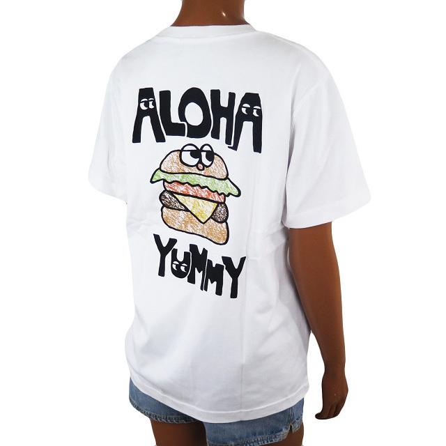 レディース 半袖 Tシャツ フララニ ハワイ Hulalani ハワイアン雑貨 サーフブランド 213hu2st276 ホワイト ポケット付き Hawaii 人気のファッションブランド