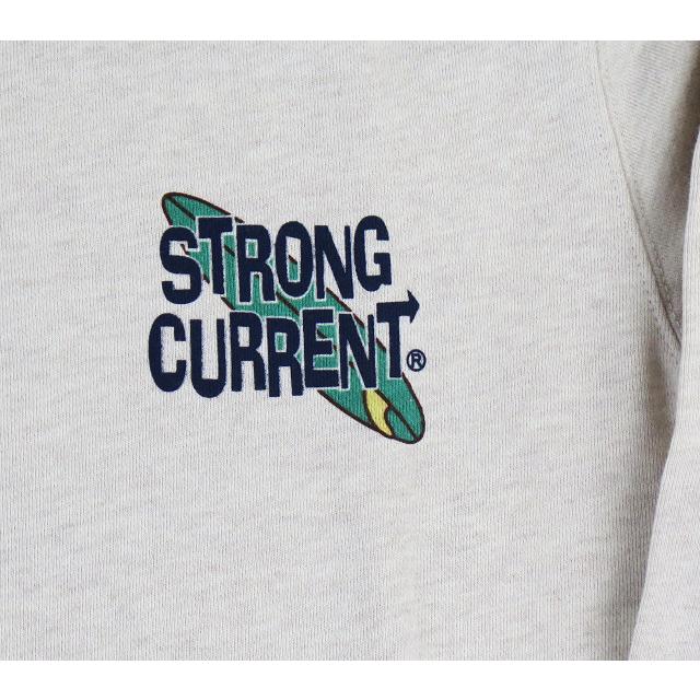 メンズ 長袖 214sc1tr017 サーフブランド ストロングカレント トレーナー ハワイ ハワイアン ハワイアン雑貨 ベージュ 雑貨 最大81 Offクーポン トレーナー