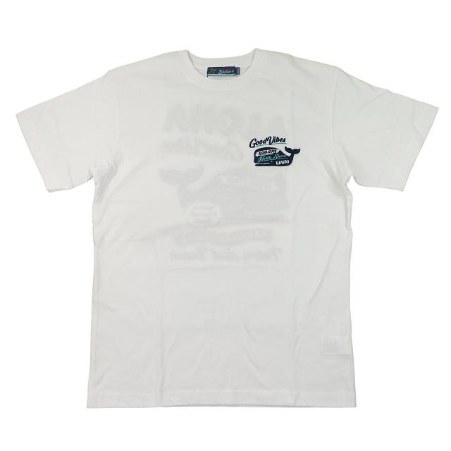 メンズ 半袖 Tシャツ フララニ ハワイ ハワイアン サーフブランド (メンズ/ホワイト) ハワイアン雑貨 232HU1ST055 送料無料 サーフ 雑貨 ハワイ｜holoholo｜02