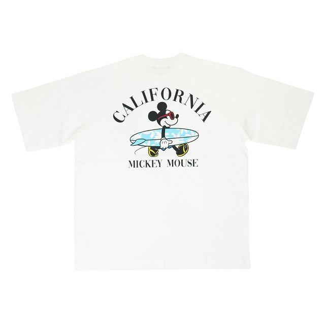 Mickey Mouse　ミッキーマウス　半袖Tシャツ　ラグラン袖　L　ネクタイ USA製 90s Walt Disney World 