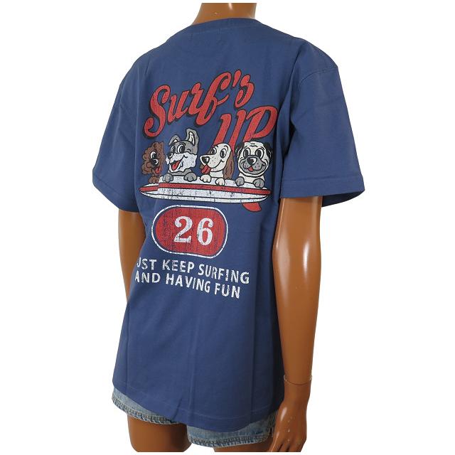 半袖 Tシャツ レディース サーフズアップ SURF'S UP ハワイアン