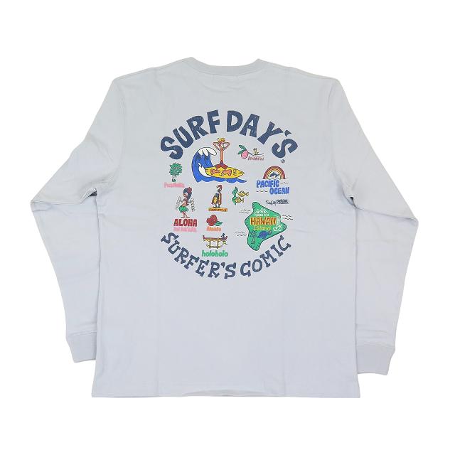 長袖 Tシャツ メンズ ロンT トップス サーフデイズ SURF DAY'S 2025