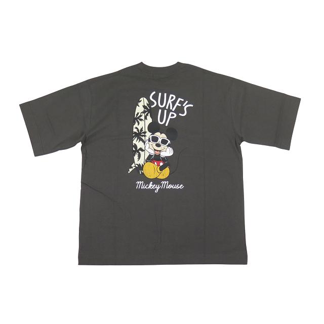 ミッキーマウス メンズ 半袖 Tシャツ ビッグシルエット MICKEY MOUSE