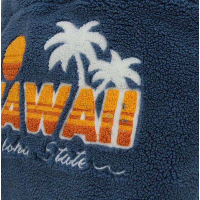 ハワイアン トートバッグ ハワイアン雑貨 Kahiko モコモコ ボア素材 トートバッグ Hawaii ネイビー ハワイアン雑貨 ハワイ お洒落 42vp0301 Blu ハワイアン雑貨 Holoholo 通販 Yahoo ショッピング