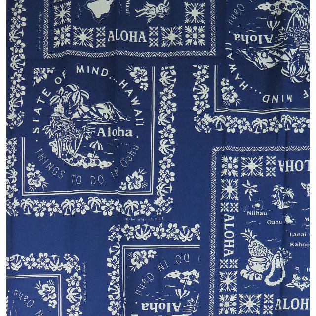 ❤️❤️❤️西海岸　ハワイアン  カーテン❤️❤️❤️ 楽天市場】【ハワイアン カーテン＜ウェーブ＞】（ネイビー