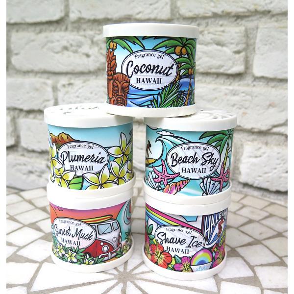 ファッション通販 ハワイアン 芳香剤 インテリア ハワイアン雑貨 アーティージェル フレグランス缶 ハワイ雑貨 海外限定