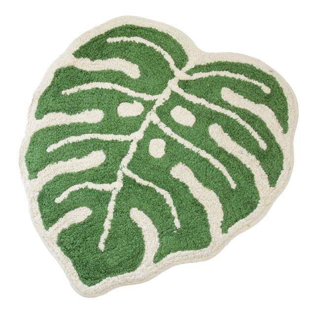 ハワイアン雑貨 インテリア ハワイ 雑貨 モンステラリーフマット シェープマット グリーン 6242 1262 ハワイ 土産 お土産 おみやげ Interior Mat ハワイアン雑貨 Holoholo 通販 Yahoo ショッピング