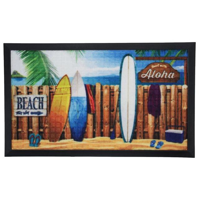 ハワイアン雑貨 インテリア ハワイアン 雑貨 Kc Hawaii トロピカルドアマット サーフボード 玄関マット Beach ハワイアン雑貨 ハワイ お土産 ハワイアン Kc Fm Sb ハワイアン雑貨 Holoholo 通販 Yahoo ショッピング