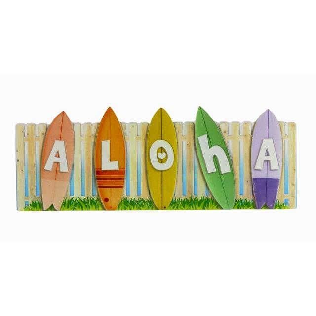 ハワイアン インテリア ハワイアン雑貨 Aloha アロハデコア サーフボード ハワイアン 雑貨 玄関 おしゃれ Kc Wd Alsb ハワイアン 雑貨 Holoholo 通販 Yahoo ショッピング