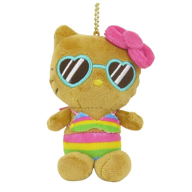 日焼けキティ ハローキティ キーホルダー キティ サンリオ