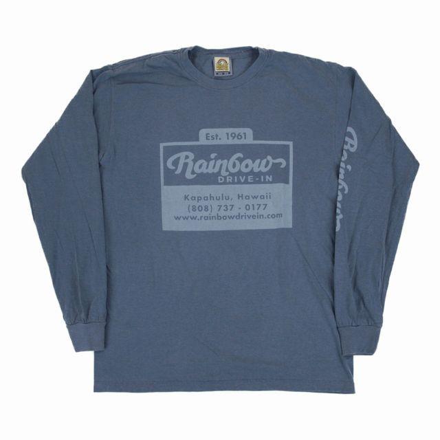 長袖Tシャツ ロンT 長袖 Tシャツ メンズ ハワイ ヴィンテージ レインボードライブイン(ブルージーン/ブルー) ハワイアン雑貨 ハワイアン 雑貨 :LST-RD-CLBJ:ハワイアン雑貨 holoholo - 通販 - Yahoo!ショッピング 長袖Tシャツ ロンT 長袖 Tシャツ メンズ ハワイ ヴィンテージ レインボードライブイン(ブルージーン/ブルー) ハワイアン雑貨 ハワイアン 雑貨 :LST-RD-CLBJ:ハワイアン雑貨 holoholo - 通販 - Yahoo!ショッピング