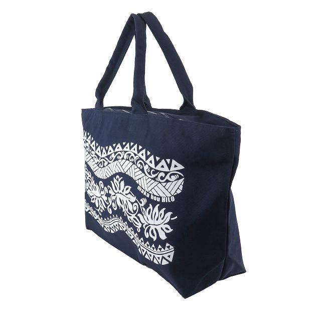 ハワイアン キャンバス トートバッグ ビッグトート 大容量 タパ