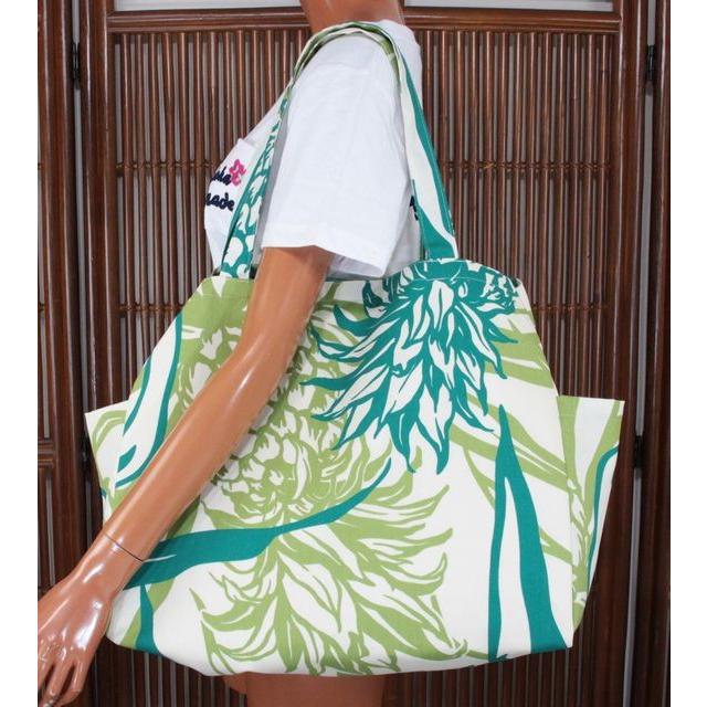 ハワイアン バッグ ハワイアン雑貨 ハワイアン 大トートバッグ パイナップル ホワイト レッスンバッグ 旅行バッグ エコバッグ フラガール ハワイ お土産 Mgb 5pn ハワイアン雑貨 Holoholo 通販 Yahoo ショッピング