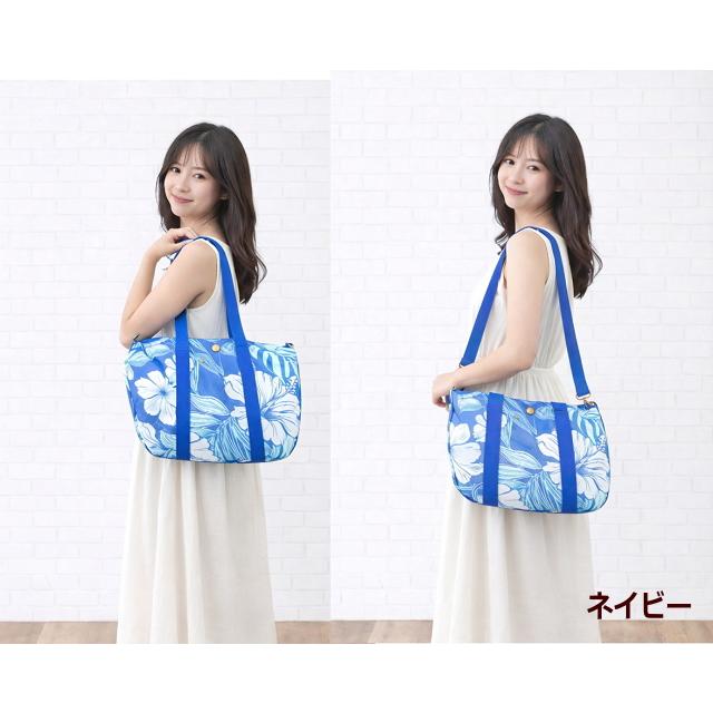 ハワイアン バッグ トートバッグ ハワイアン雑貨 ハイビスカス柄 3WAY