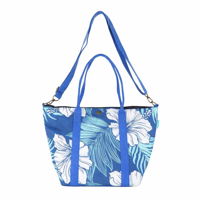 ハワイアン バッグ トートバッグ ハワイアン雑貨 ハイビスカス柄 3WAY
