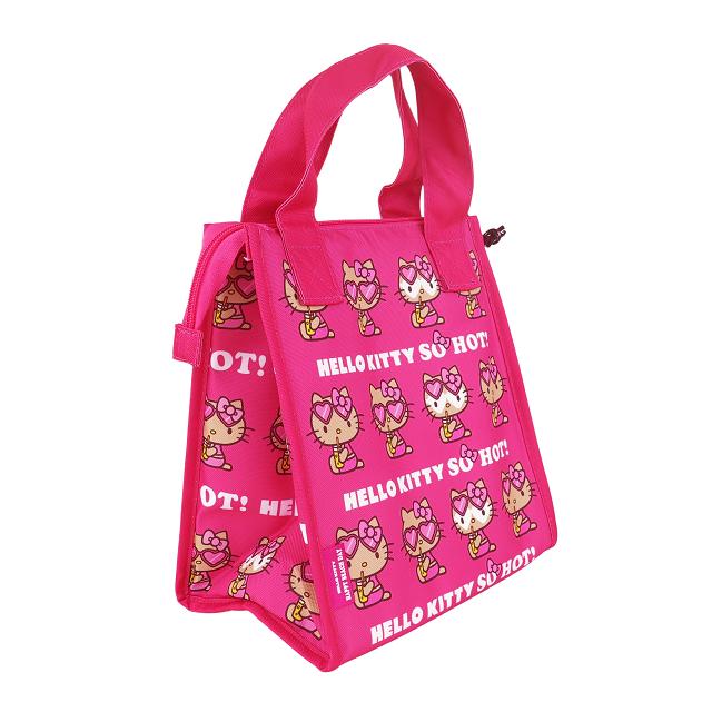 Hello Kitty ロゴランチ保冷バッグ ピンク サンリオ SANRIO ハローキティ 保冷ランチバッグ ランチバッグ
