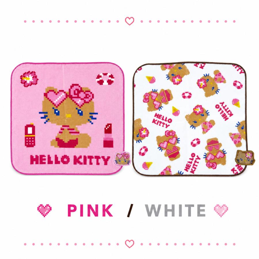 日焼け キティ ハローキティ HELLO KITTY サンリオ タオルハンカチ
