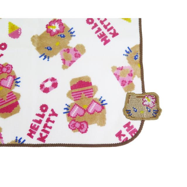 日焼け キティ ハローキティ HELLO KITTY サンリオ タオルハンカチ