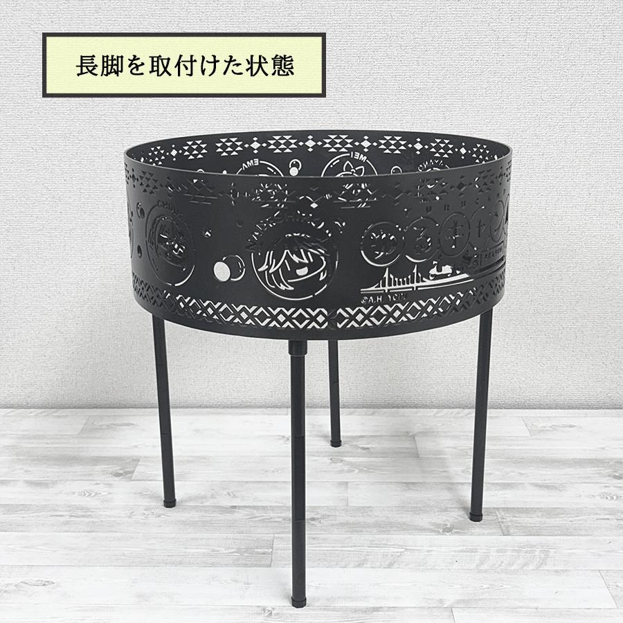 Holy Ground 長脚 焚火台用オプションパーツ ロング脚 長さ30cm 丸棒脚 ホーリーグラウンド 高さ調整 交換脚 4本セット |  | 04
