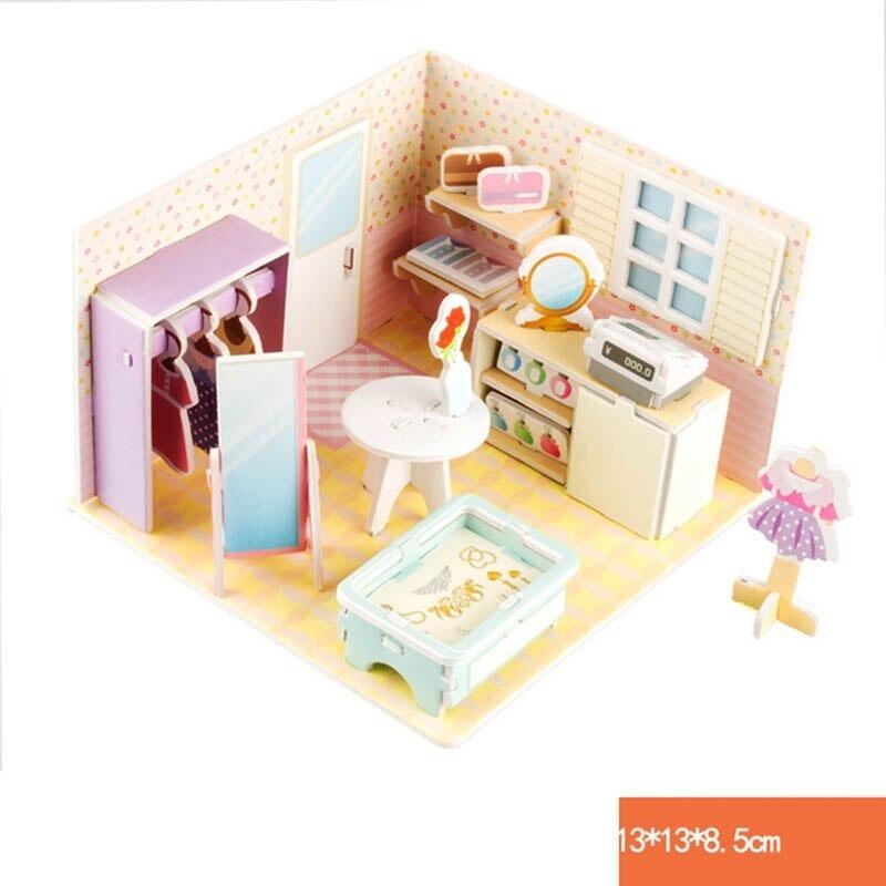 3d おもちゃ ドールハウス ペーパークラフト かわいい キット T Homari 通販 Yahoo ショッピング